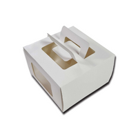 Half kg Cake Box with Handle